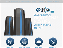 Tablet Screenshot of gplhost.com